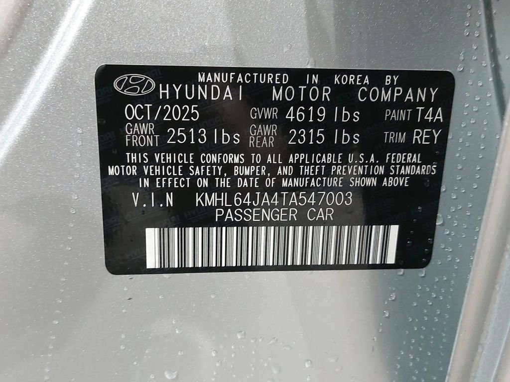 New 2026 Hyundai Sonata SEL AWD/4WD image 33