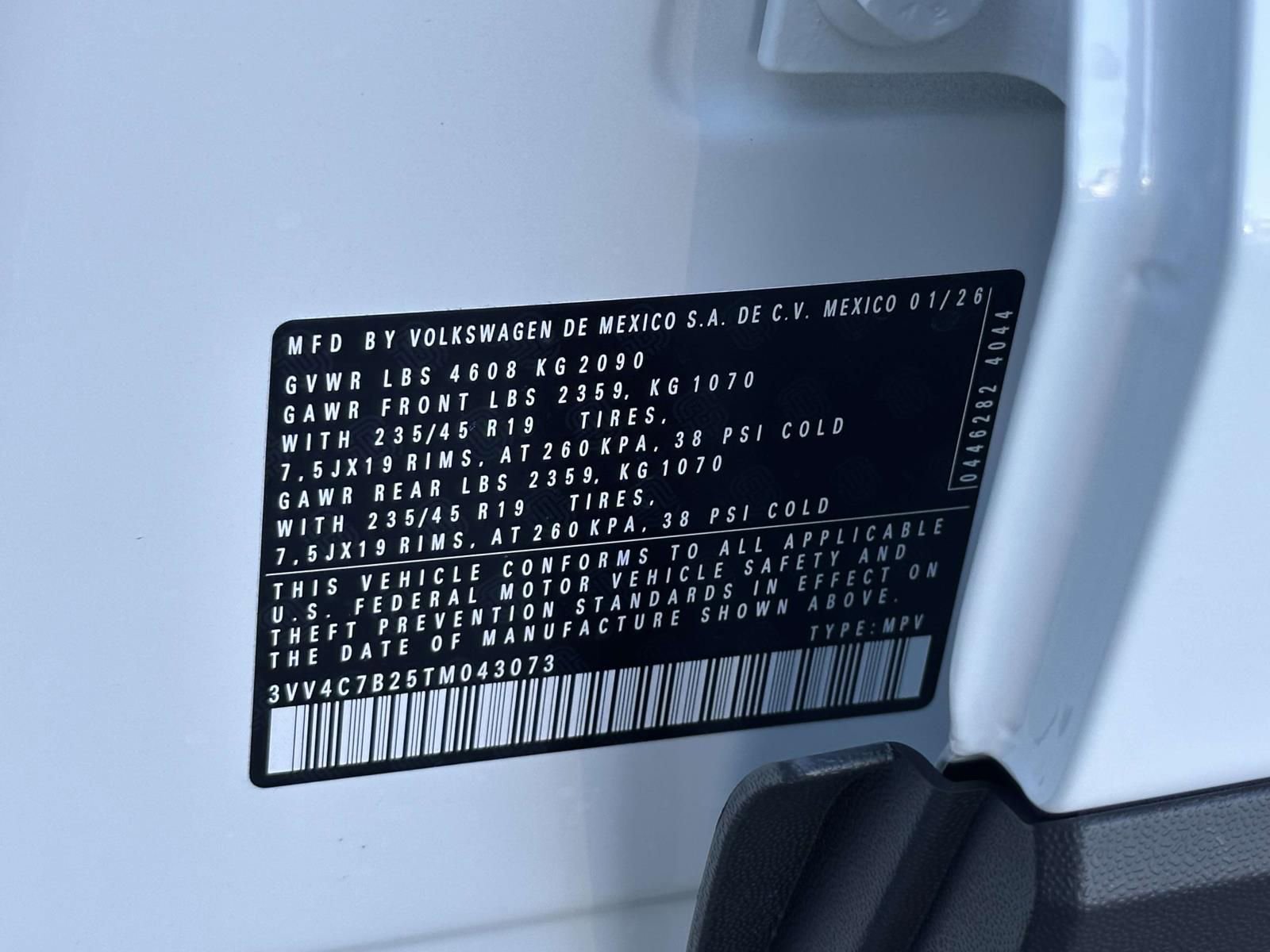 New 2026 Volkswagen Taos SEL image 16