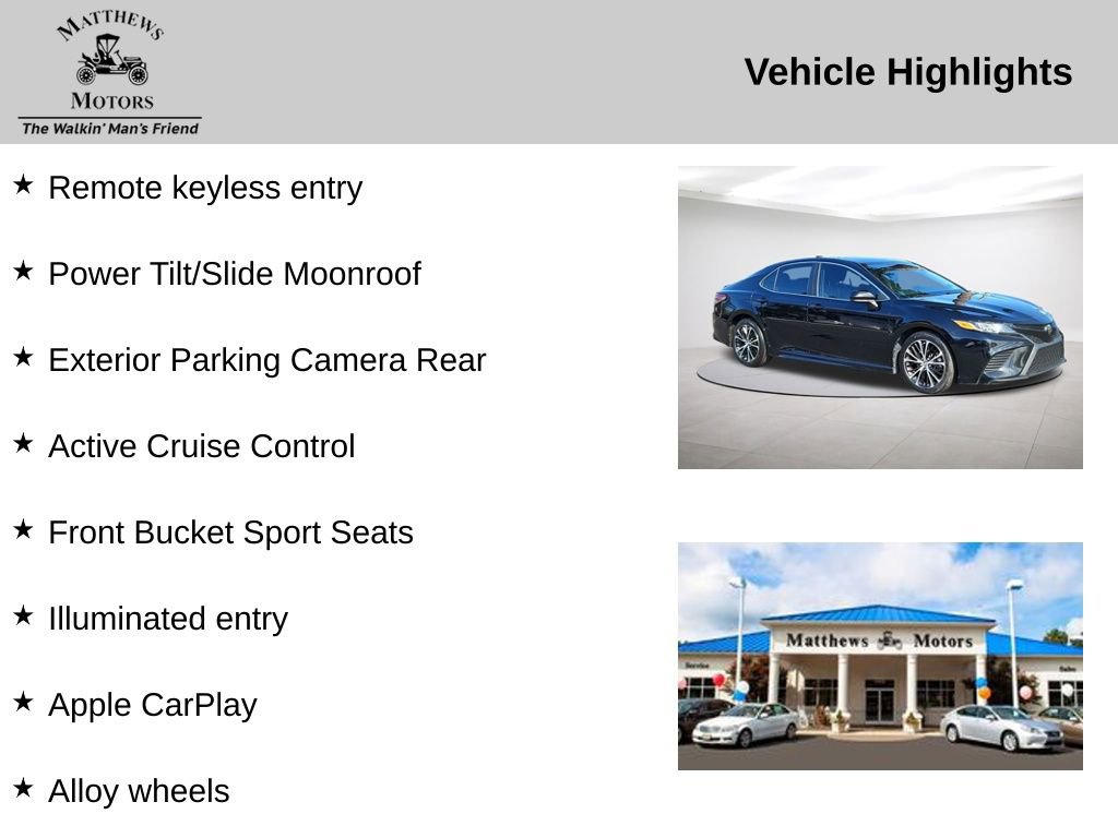 Used 2019 Toyota Camry SE image 14