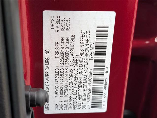 Used 2020 Honda CR-V EX image 25