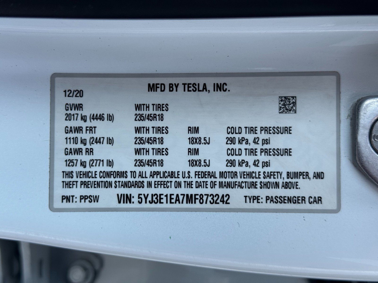 Used 2021 Tesla Model 3 Standard Range Plus image 46