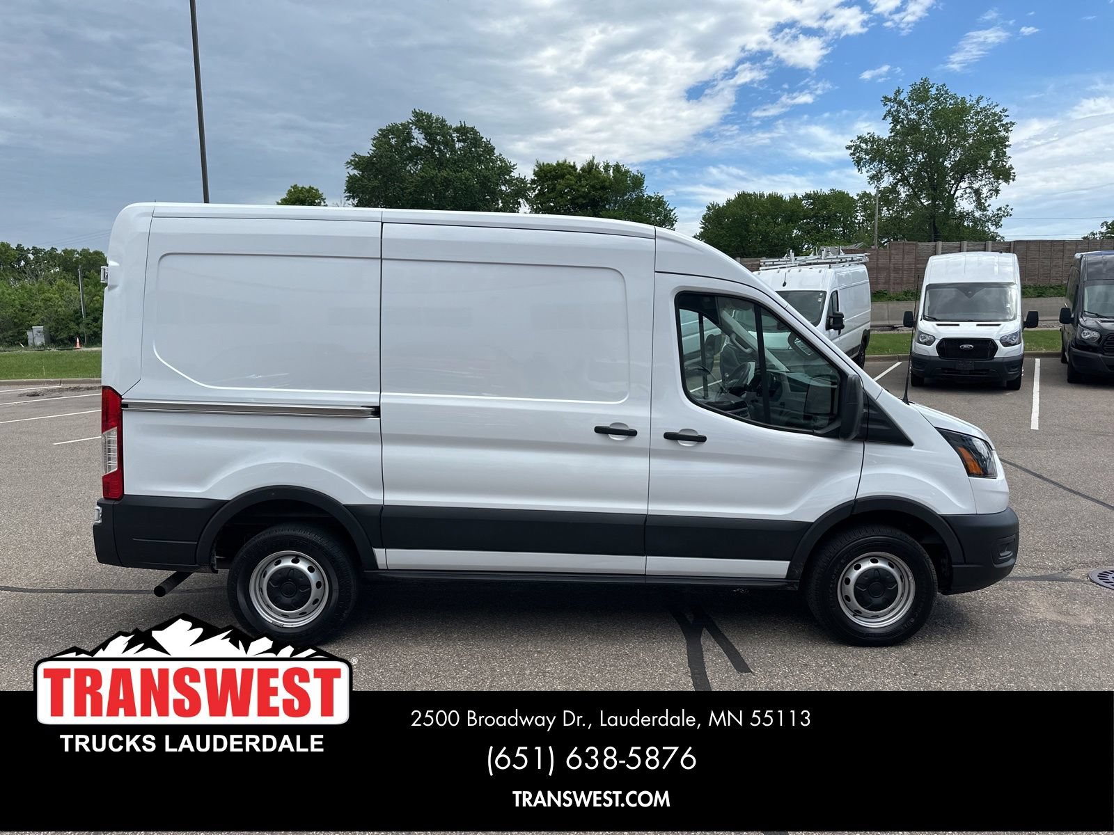 Used 2023 Ford Transit 250 Medium Roof w/ Load Area Protection Package RWD image 5