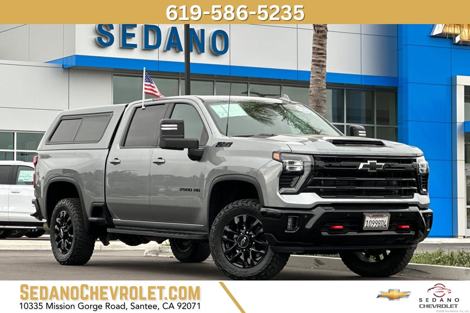 Used 2025 Chevrolet Silverado 2500 LTZ w/ Trail Boss Package image 1