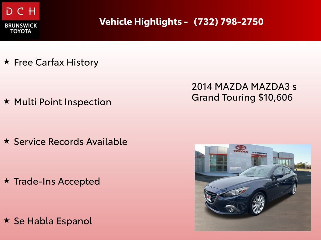 Used 2014 MAZDA MAZDA3 s Grand Touring image 4