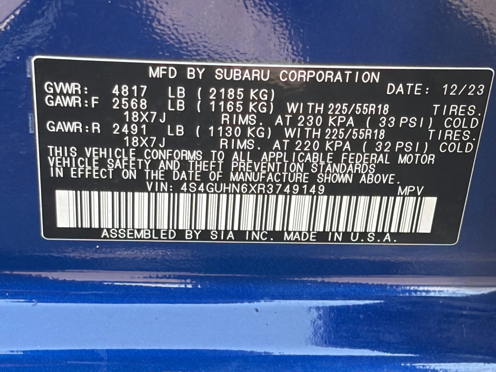 Certified 2024 Subaru Crosstrek 2.5i Limited w/ Crosstrek Mirror Package AWD/4WD image 34