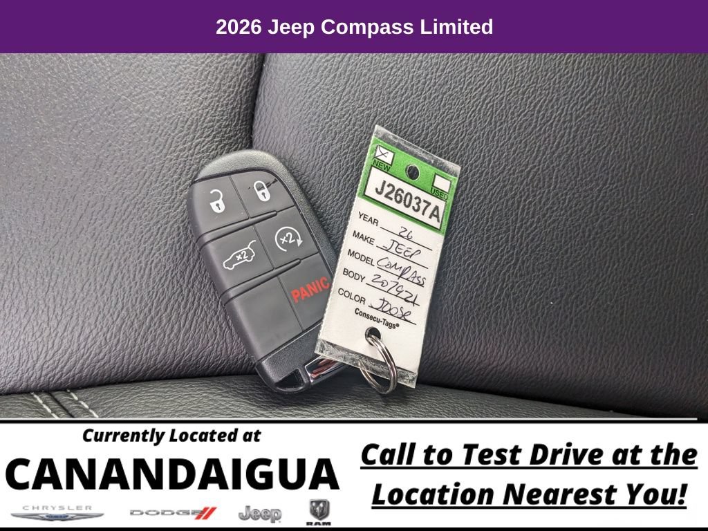 New 2026 Jeep Compass Limited AWD/4WD image 31