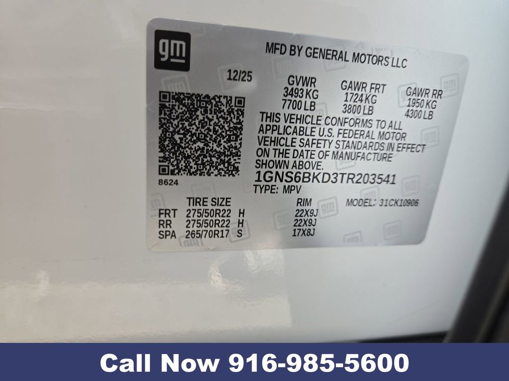 New 2026 Chevrolet Suburban LS w/ LPO, Dark Essentials Package image 38