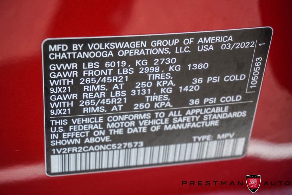 Used 2022 Volkswagen Atlas SEL Premium image 25