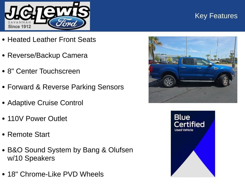 Used 2019 Ford Ranger Lariat w/ Equipment Group 501A Mid RWD image 14
