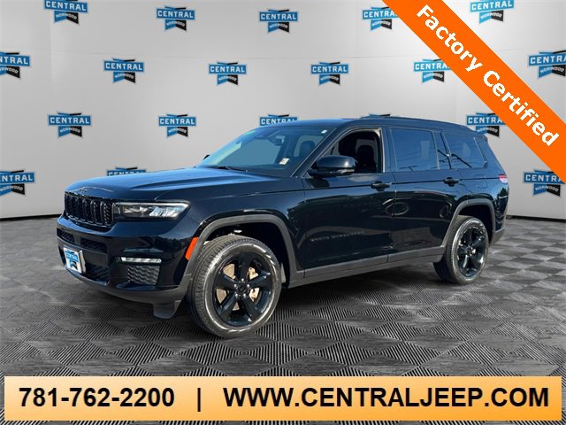 Certified 2023 Jeep Grand Cherokee L Limited w/ Black Appearance Package