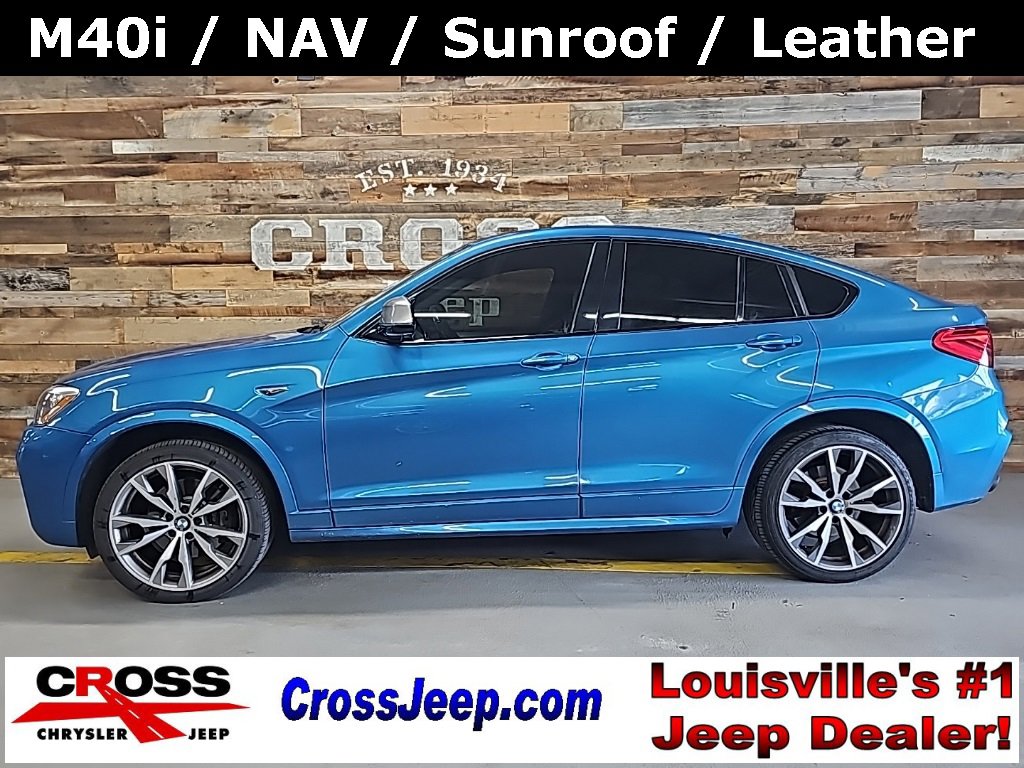 Used 2017 BMW X4 M40i image 1