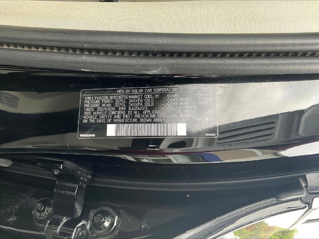 Used 2019 Volvo XC60 T6 Inscription w/ Protection Package AWD/4WD image 18