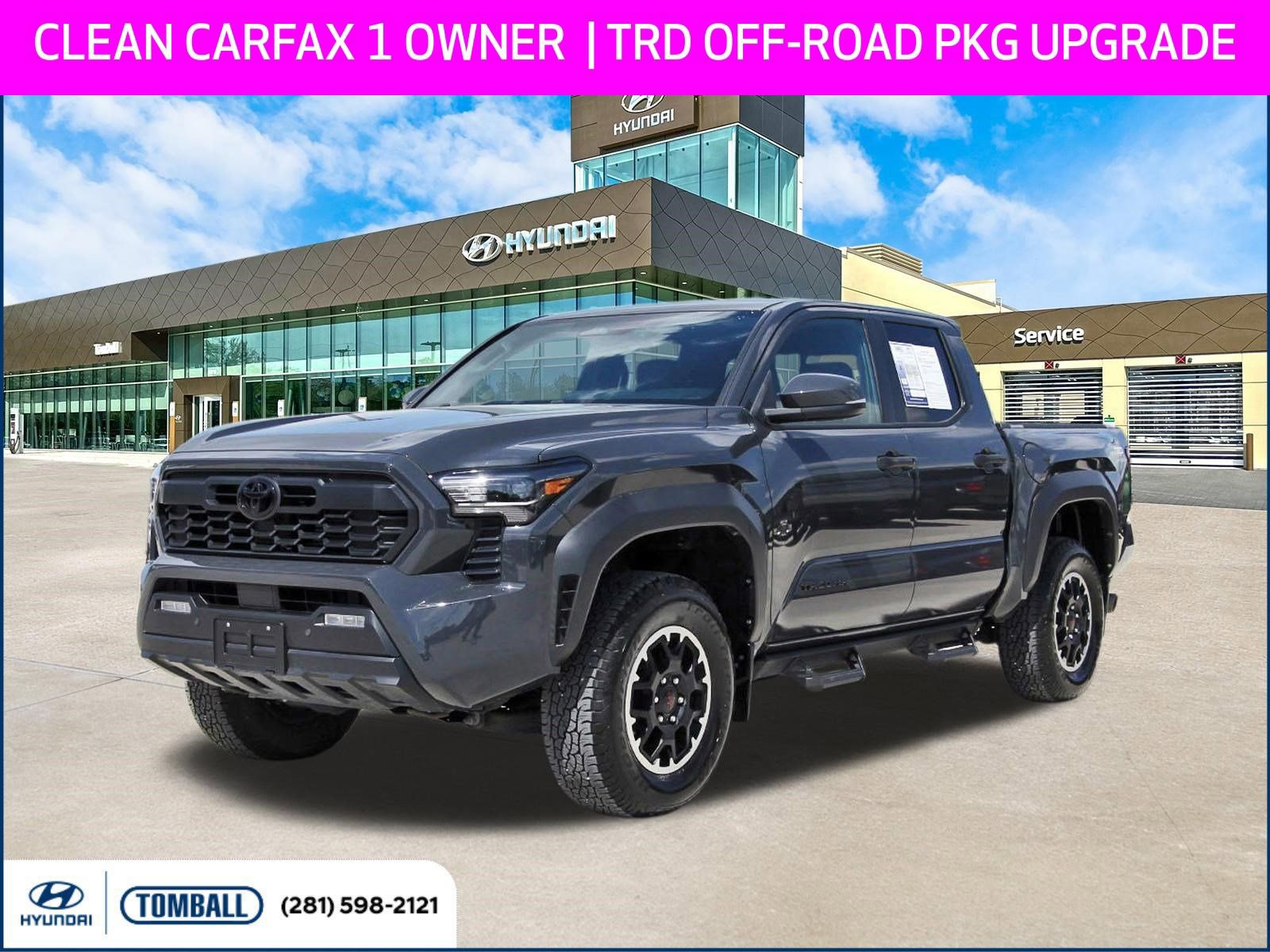 Used 2024 Toyota Tacoma TRD Off-Road w/ TRD Off Road Upgrade Package