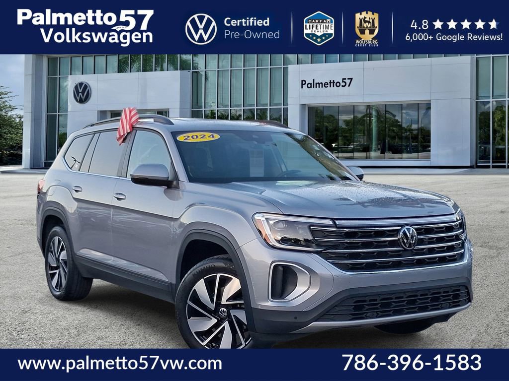 Used 2024 Volkswagen Atlas SE AWD/4WD image 1