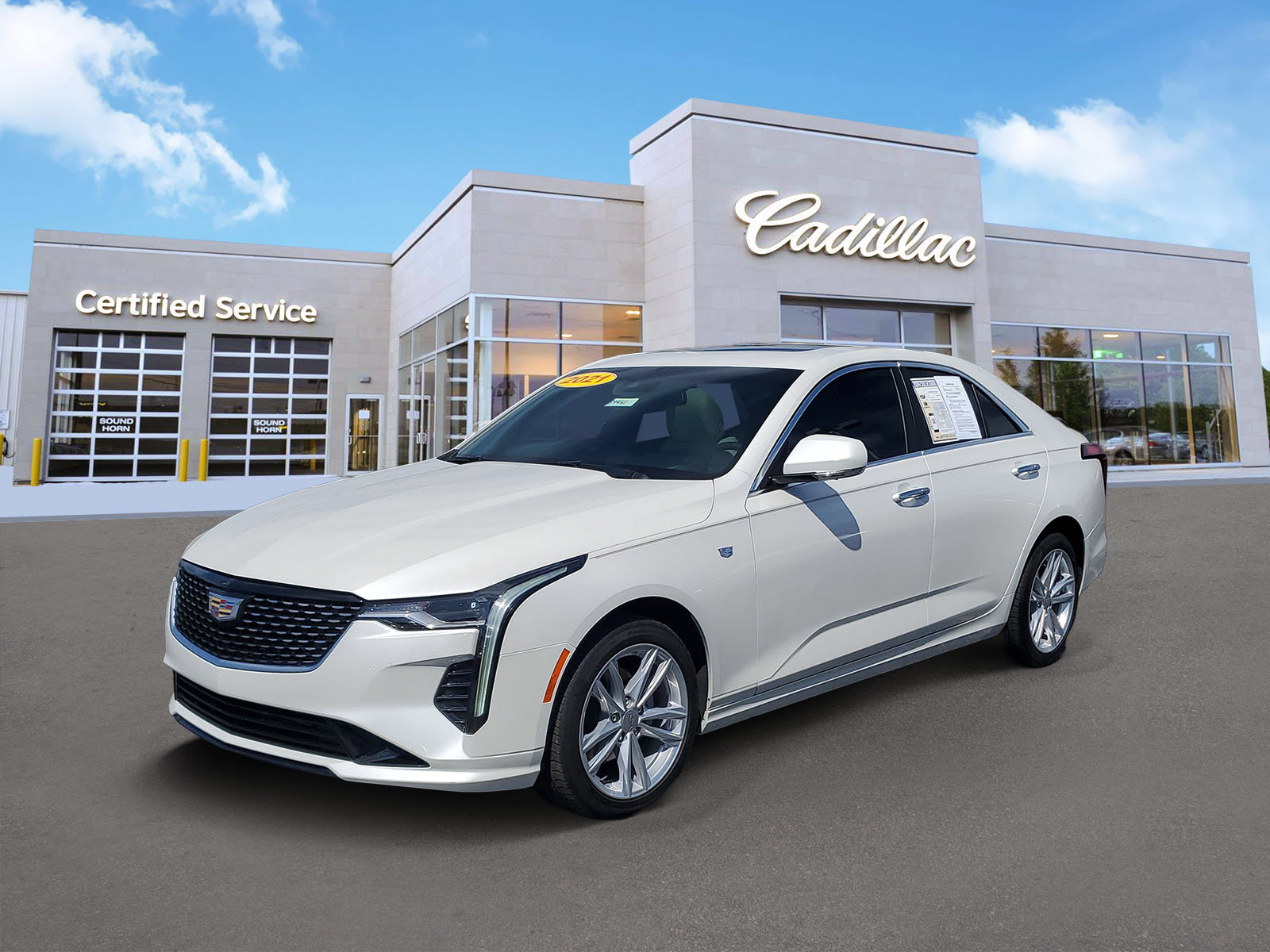 Used 2021 Cadillac CT4 Luxury w/ Sun And Sound Package