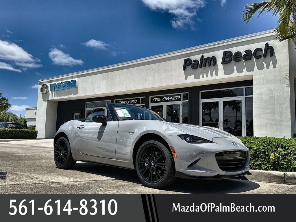 New 2026 MAZDA MX-5 Miata Club w/ Interior Package RWD image 1