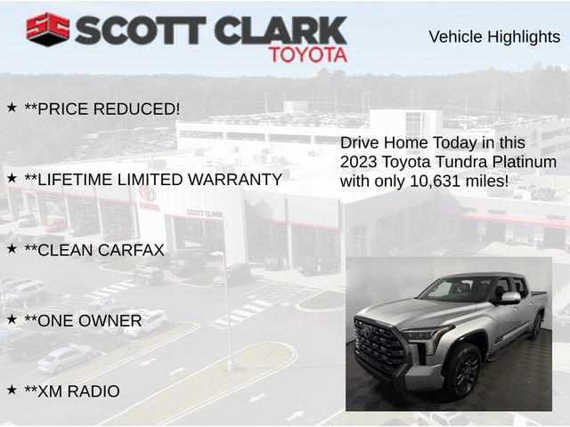 Used 2023 Toyota Tundra Platinum image 12