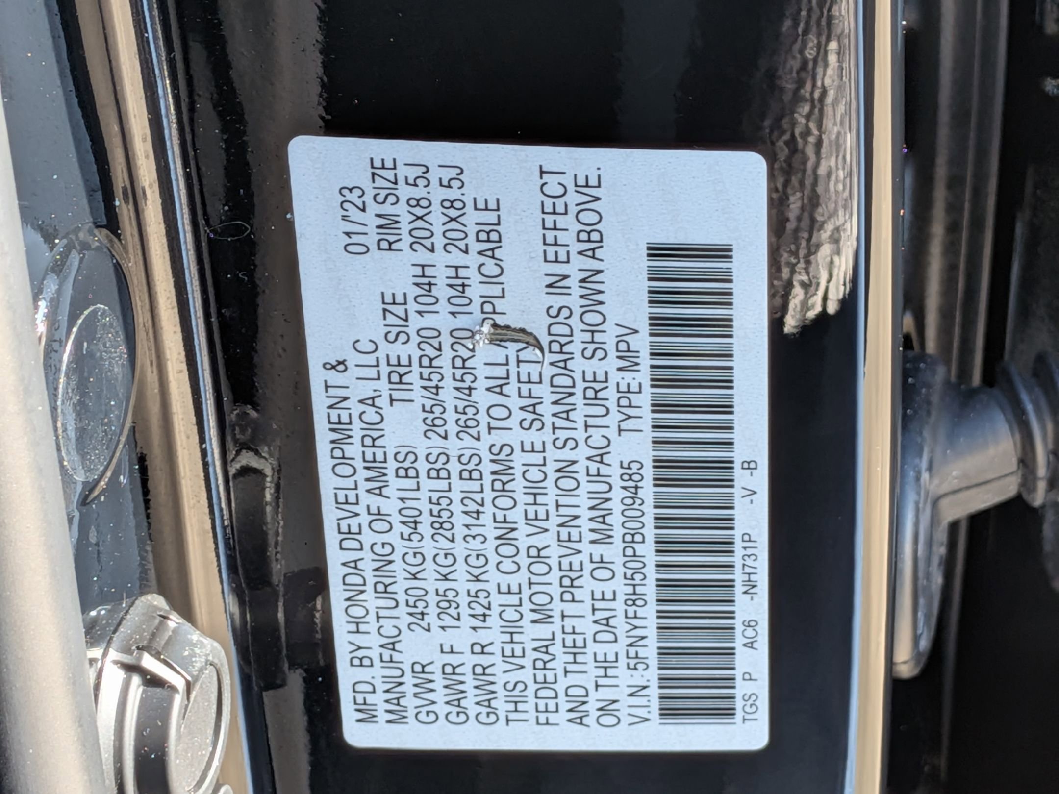 Certified 2023 Honda Passport EX-L image 35