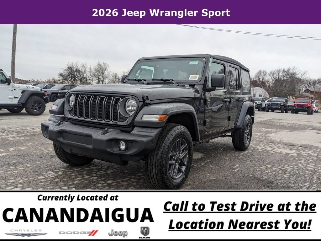 New 2026 Jeep Wrangler Unlimited Sport AWD/4WD image 5