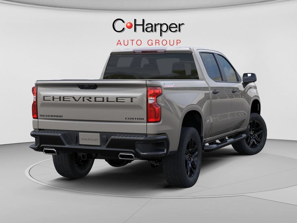 New 2026 Chevrolet Silverado 1500 Custom Trail Boss w/ LPO, Dark Essentials Package AWD/4WD image 4