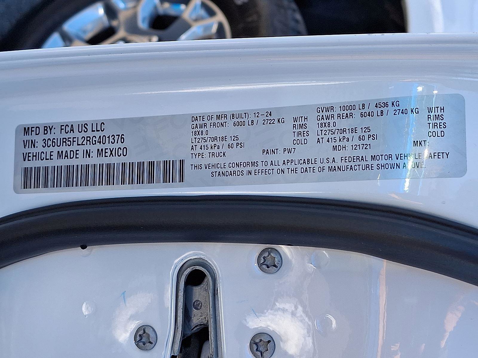 Certified 2024 RAM 2500 Laramie w/ Safety Group image 29