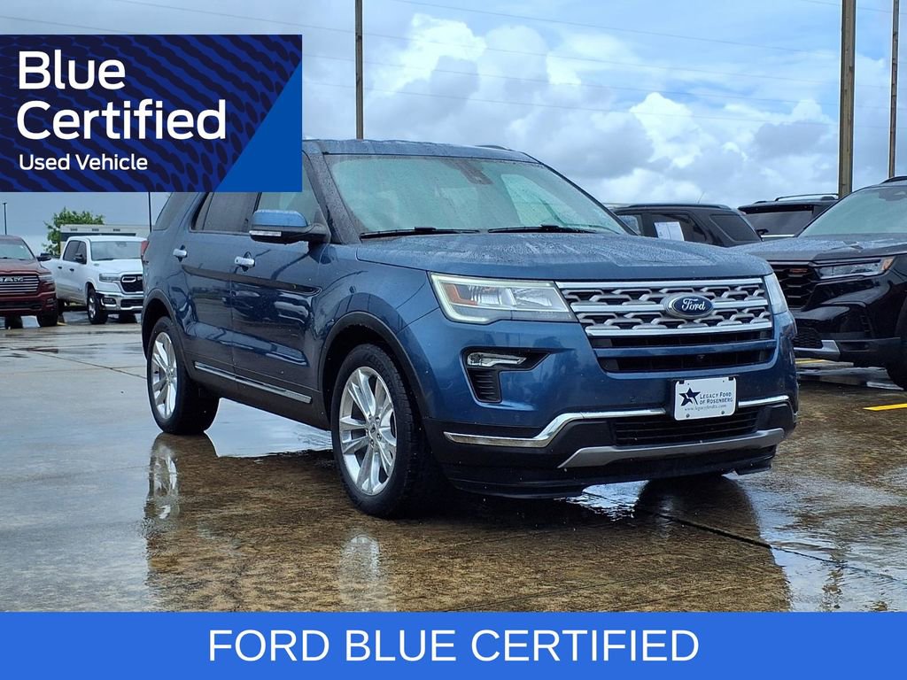 Used 2019 Ford Explorer Limited w/ Ford Safe & Smart Package FWD image 4