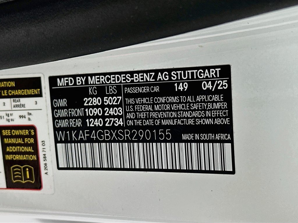 Certified 2025 Mercedes-Benz C 300 Sedan image 31