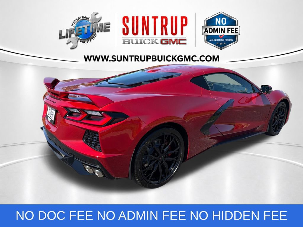 Used 2024 Chevrolet Corvette Stingray Preferred Cpe w/ Z51 Performance Package RWD image 6