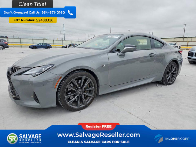 Used 2023 Lexus RC 300 F Sport w/ Navigation Package RWD image 1