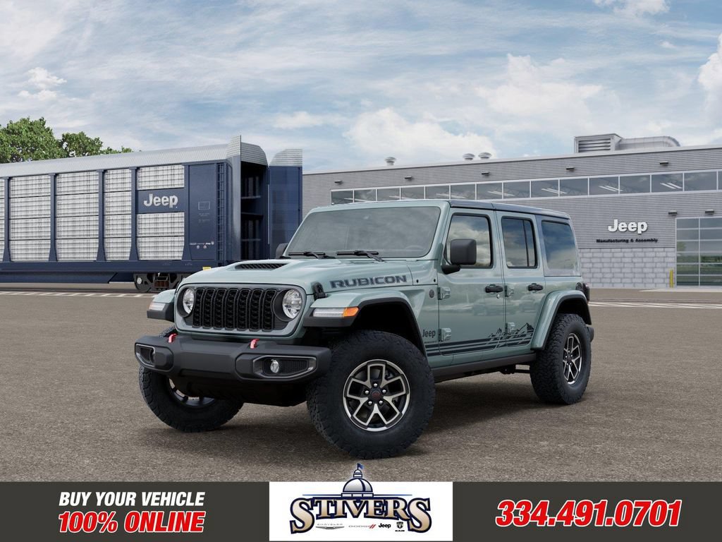 New 2026 Jeep Wrangler Unlimited Rubicon w/ Rockslide Package