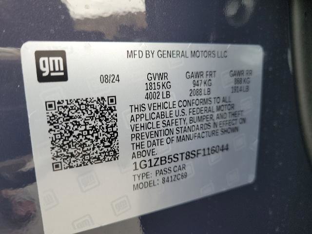 New 2025 Chevrolet Malibu LS image 66