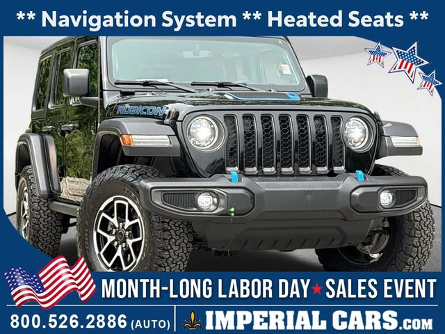 Used 2023 Jeep Wrangler Unlimited Rubicon 4xe AWD/4WD image 1