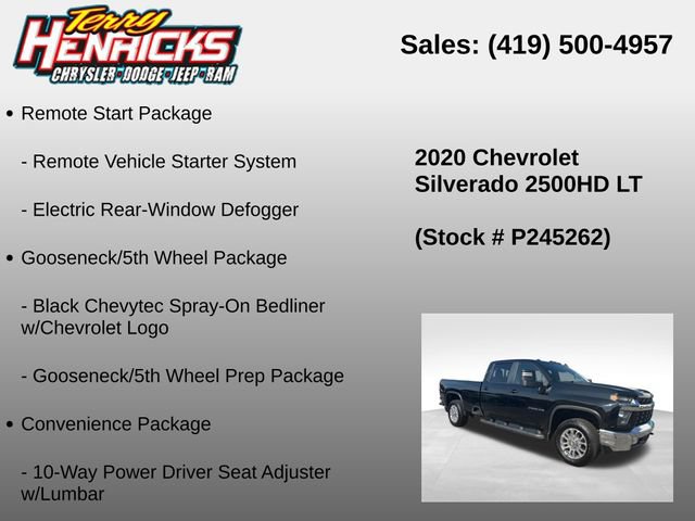 Used 2020 Chevrolet Silverado 2500 LT w/ True North Edition AWD/4WD image 12