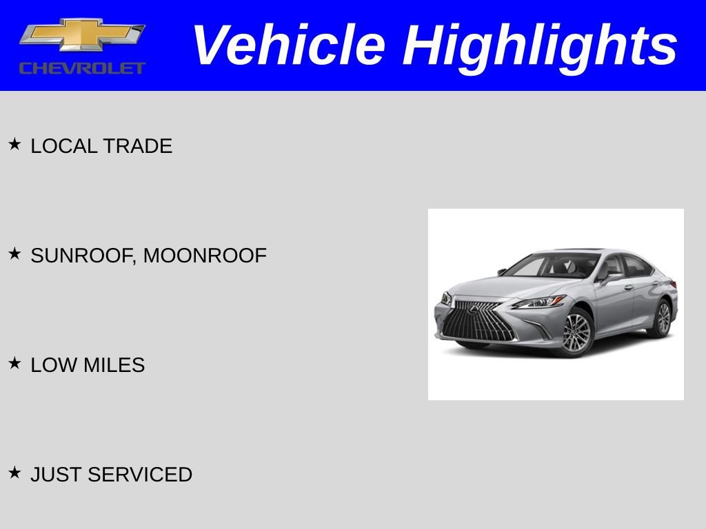 Used 2023 Lexus ES 350 w/ Premium Package image 2