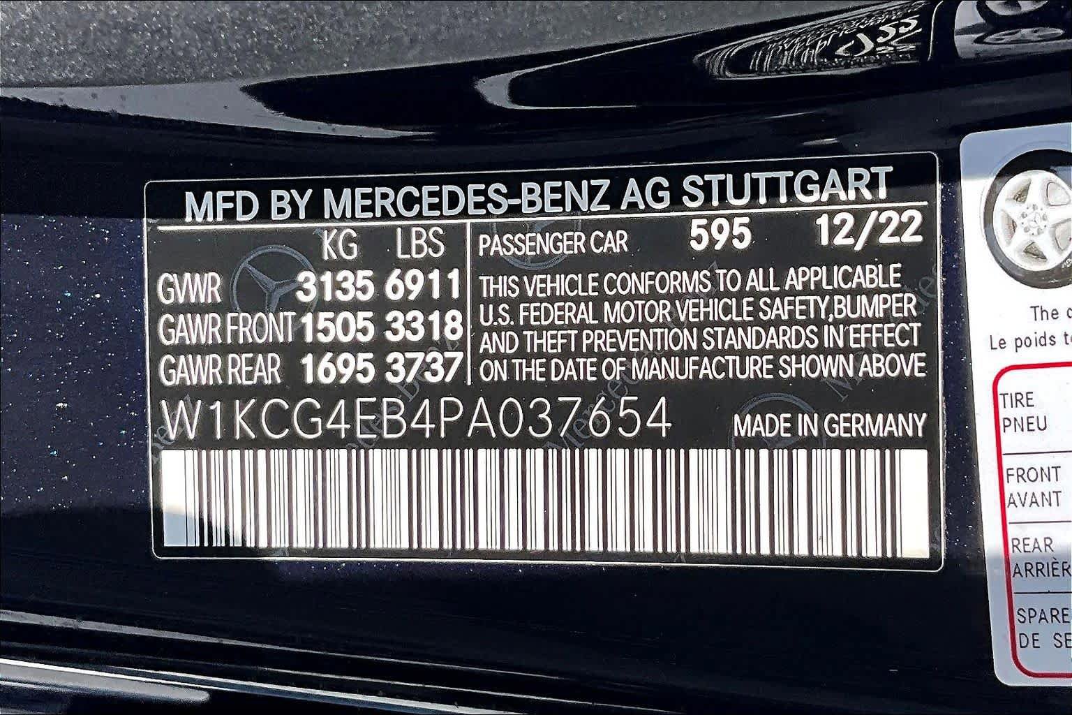 Used 2023 Mercedes-Benz EQS 580 4MATIC Sedan image 31