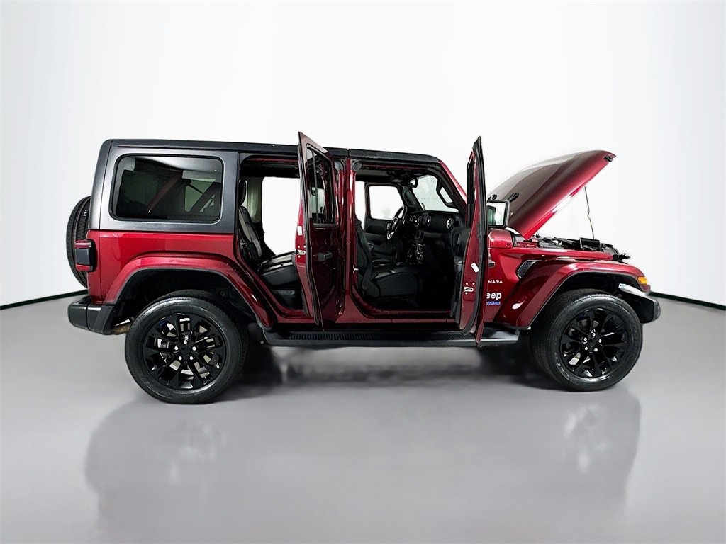 Used 2022 Jeep Wrangler Unlimited Sahara 4xe w/ Cold Weather Group image 30