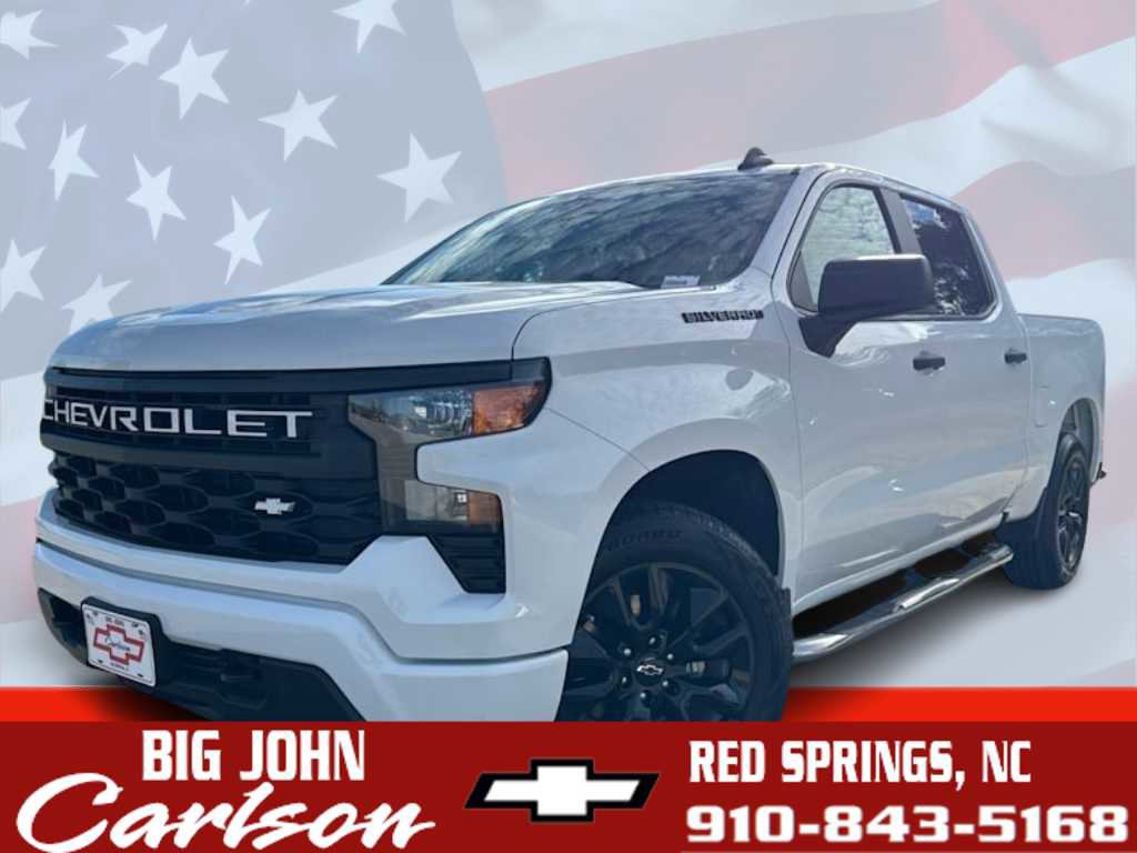 Used 2022 Chevrolet Silverado 1500 Custom RWD image 1