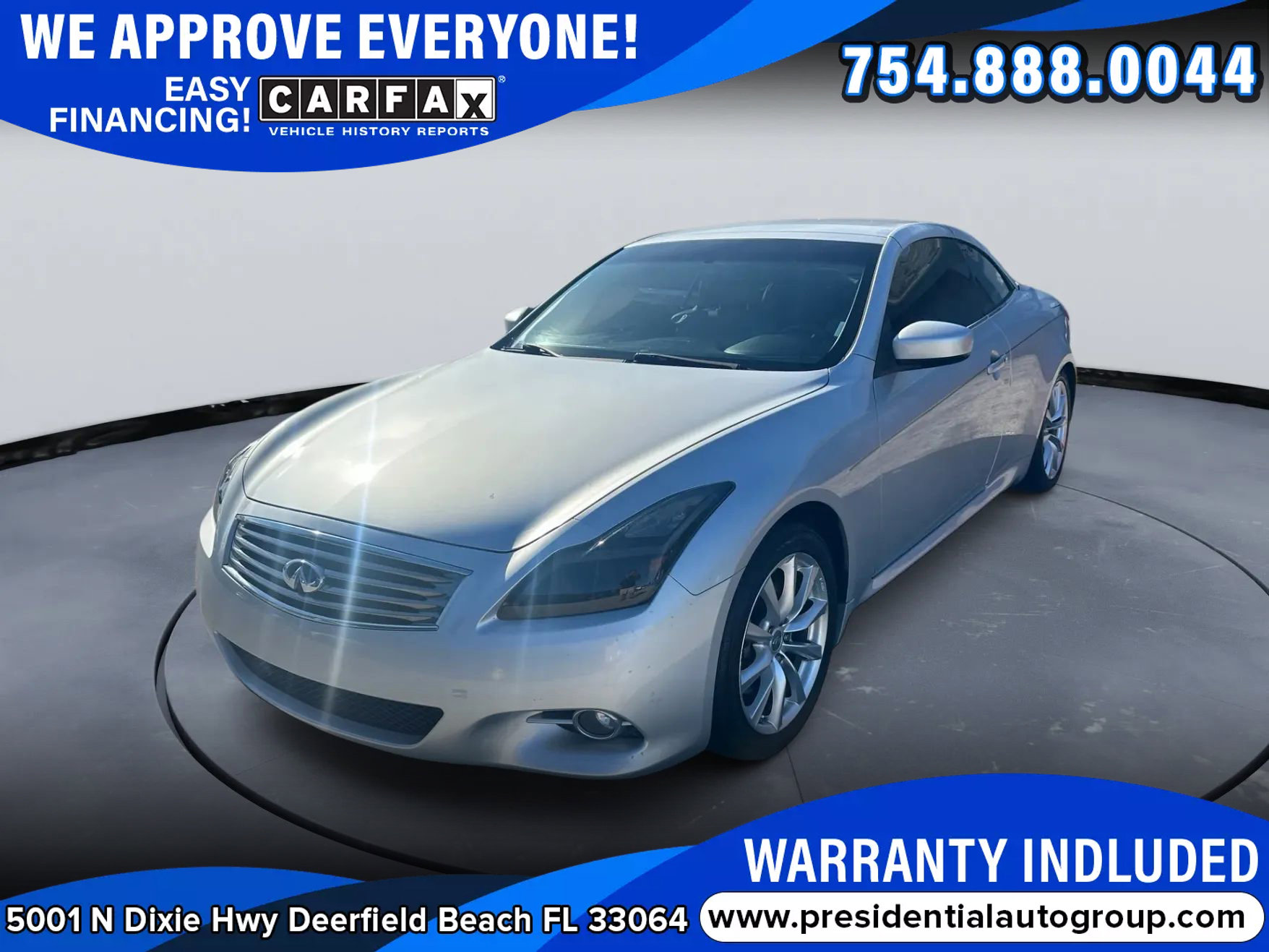 Used 2013 INFINITI G37 Sport w/ Premium Pkg image 1