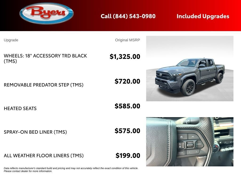 New 2026 Toyota Tacoma SR5 AWD/4WD image 5