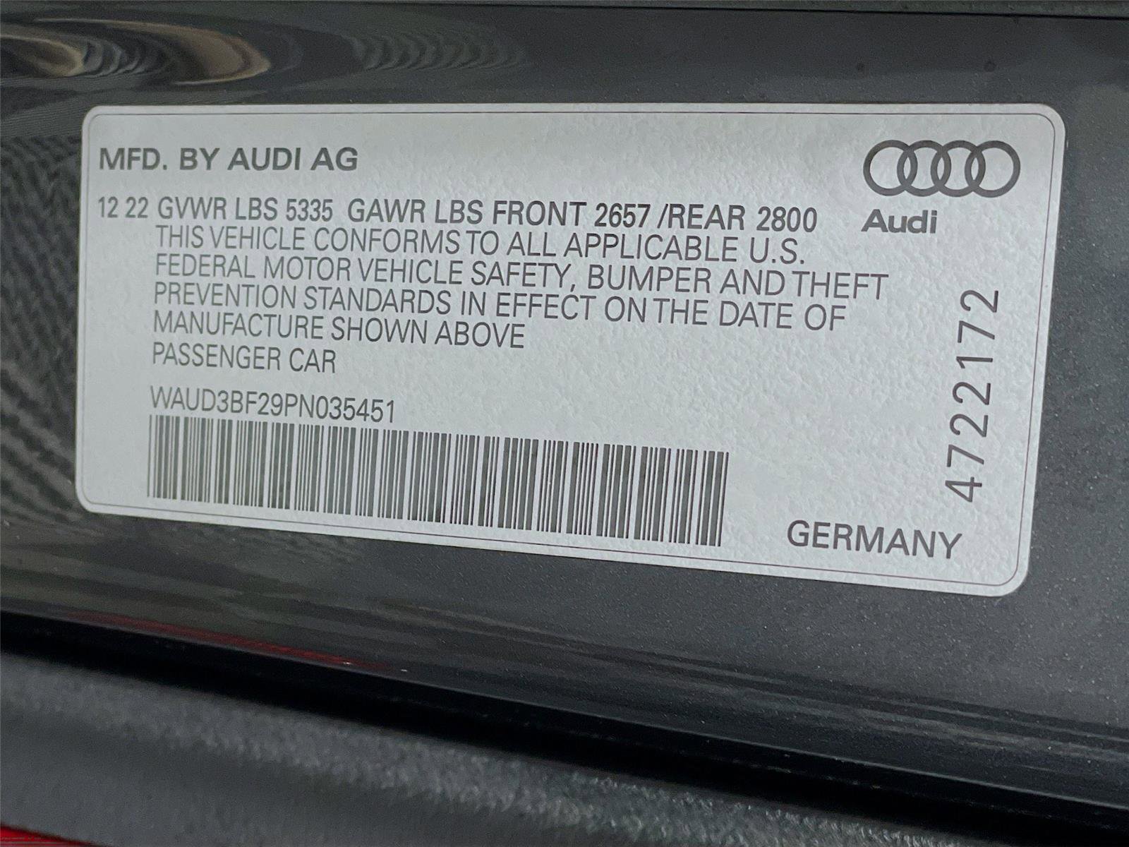 Used 2023 Audi A6 Premium image 36