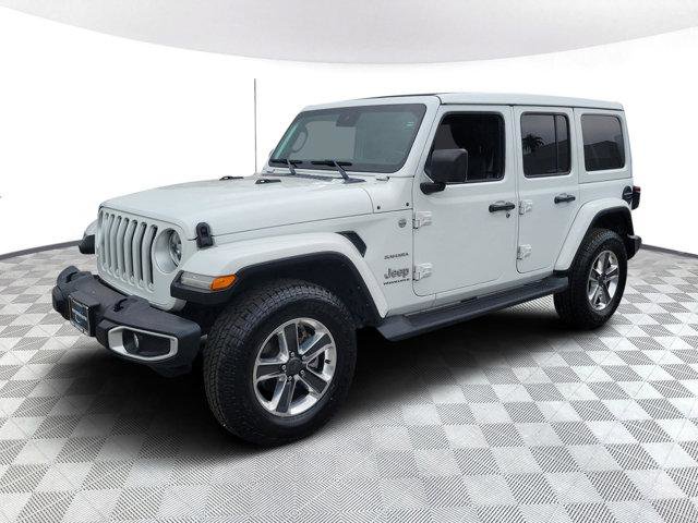 Used 2023 Jeep Wrangler Unlimited Sahara w/ LED Lighting Group AWD/4WD image 2