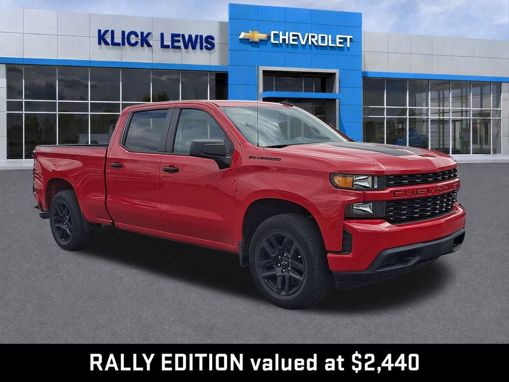 Used 2022 Chevrolet Silverado 1500 Custom w/ Rally Edition AWD/4WD image 1