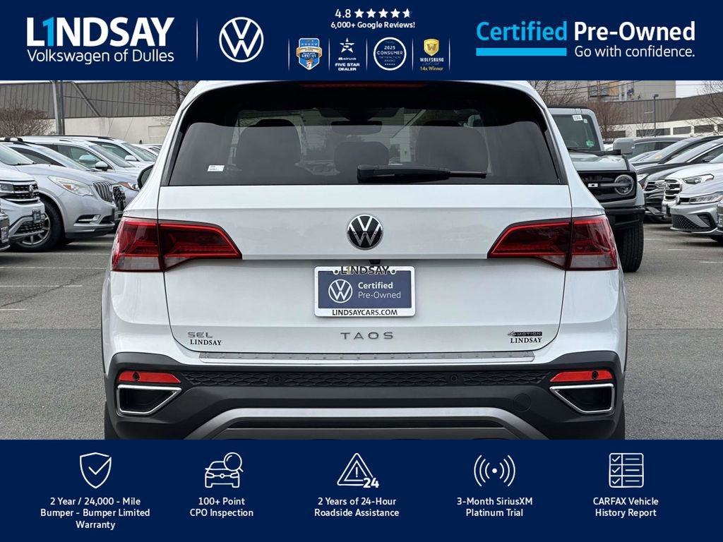 Certified 2023 Volkswagen Taos SEL image 6