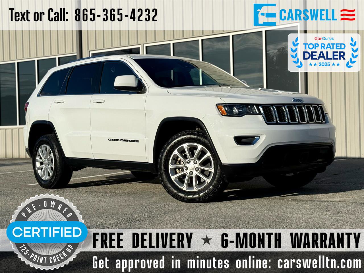 Used 2021 Jeep Grand Cherokee Laredo X