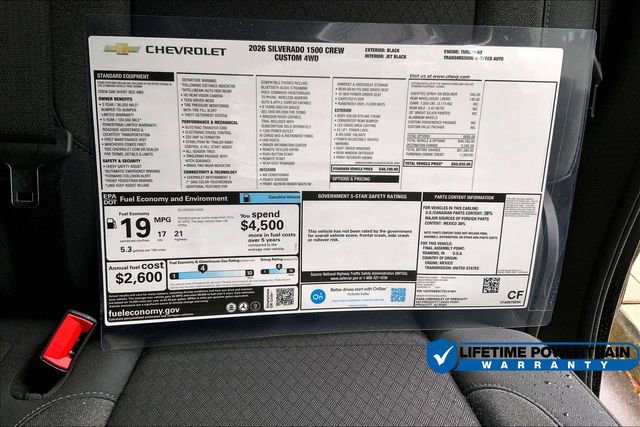 New 2026 Chevrolet Silverado 1500 Custom image 15