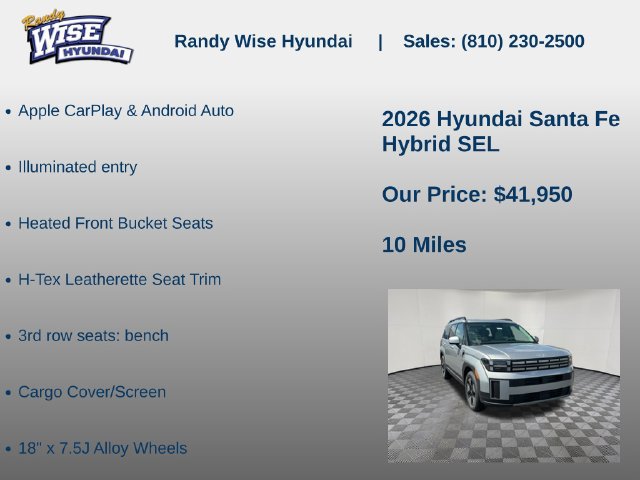 New 2026 Hyundai Santa Fe SEL AWD/4WD image 15