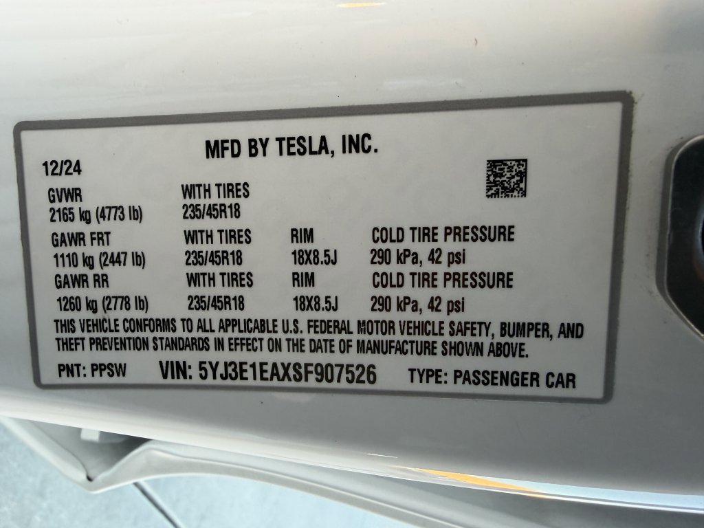 Used 2025 Tesla Model 3 Long Range image 48