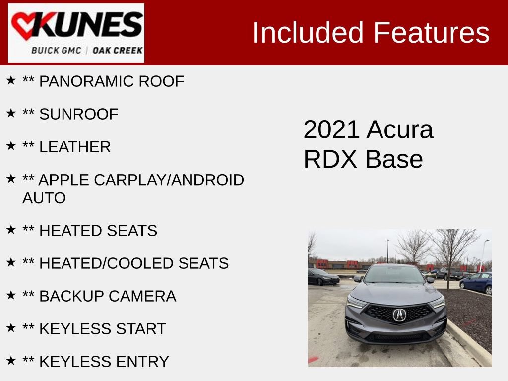 Used 2021 Acura RDX A-Spec image 2