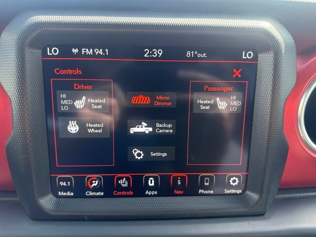 Used 2022 Jeep Gladiator Rubicon w/ LED Lighting Group AWD/4WD image 19