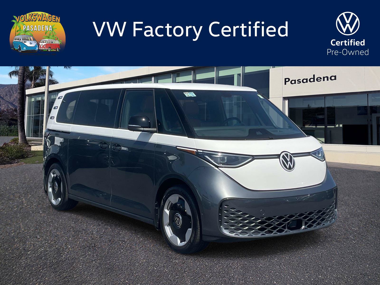 Certified 2025 Volkswagen ID. Buzz Pro S Plus AWD/4WD image 1